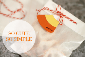 Candy Corn Tags Packaging