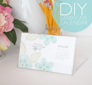 Landscape-Calendar-Header