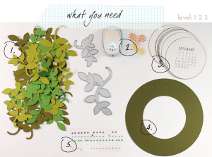 Wreath Calendar Instructions 1