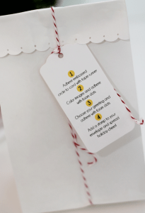 Card Kit Instructions Tag