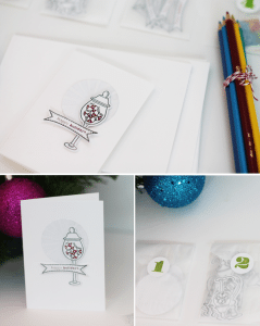 Holiday Card Kit Supplies