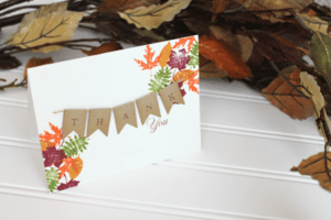 Clear and Simple Stamps Fall Leaves Card