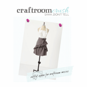 Craftroom-Crush Anthropologie Apron