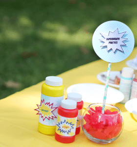Super Hero Bubble Station