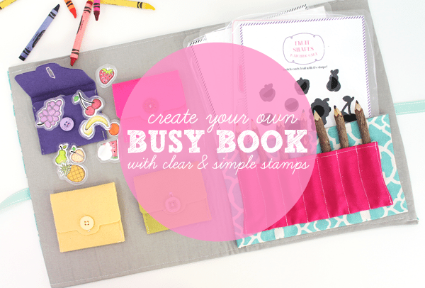 DIY Busy Book Header