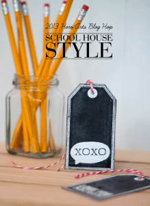 Chalkboard Tags Header
