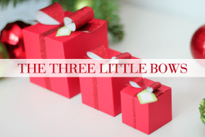 Three Sizes of Lil Inker Bow Dies