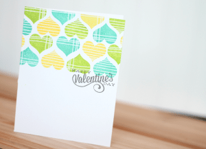 Avery Elle Lots of Love Card Blues | Damask Love Blog