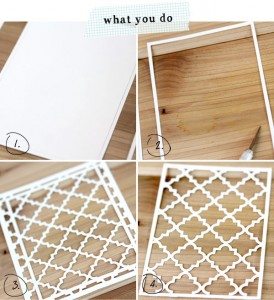 4bar Quatrefoil Stationery Instructions