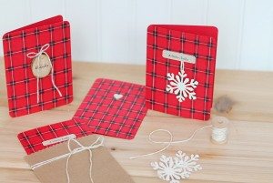 Buffalo Plaid Stationery Set