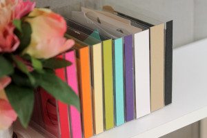 DIY Scrap Paper Library | Damask Love Blog