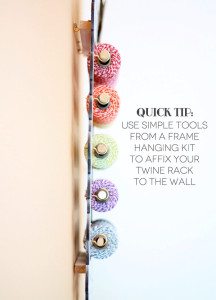 Organize Baker's Twine Side View