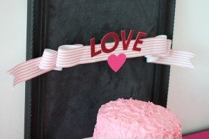 DIY Paper Ribbon Banner