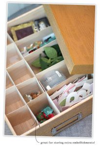 Double Duty DIY with Martha Stewart Project Paints Embellishment Storage | Damask Love Blog