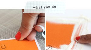 High Society Stationery Supplies: Embossed Border Notecards Instructions | Damask Love Blog