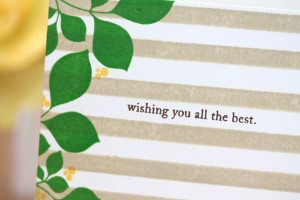 Design Inspired: Floral & Stripes Khaki & Green Close | Damask Love Blog