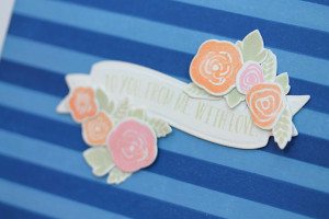 Design Inspired: Floral & Stripes Navy Close | Damask Love Blog