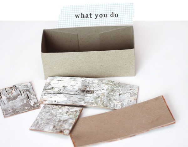 DIY Birch Bark Basket: What you Do | Damask Love Blog