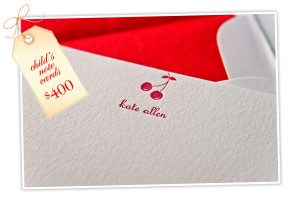 High End Children's Stationery