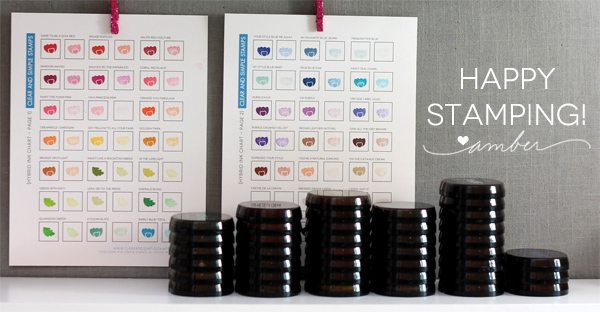 Sample CSS Hybrid Ink Chart | Damask Love