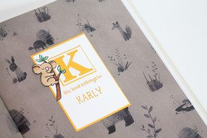 High Society Stationery: Chilldren's Bookplates with Lawn Fawn | Damask Love Blog