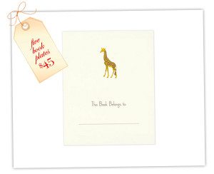 High Society Stationery: Chilldren's Bookplates with Lawn Fawn | Damask Love Blog