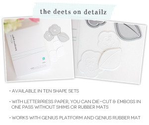 Detailz Dies & Monogram with Lifestyle Crafts | Damask Love Blog