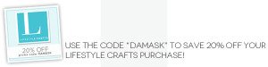 Detailz Dies & Monogram with Lifestyle Crafts | Damask Love Blog