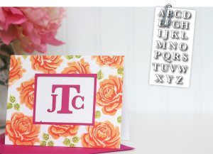Monograms Made Easy: Dies for Monogramming | Damask Love Blog