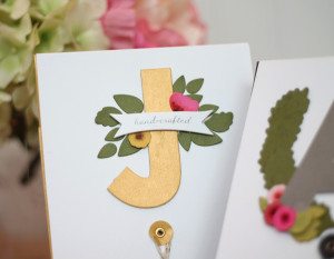 Introducing : Large Print Alphabet Dies | Damask Love Blog