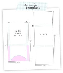 Flap Box Template | Damask Love Blog