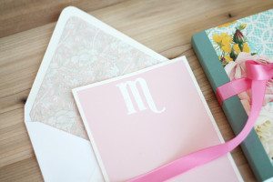 Monograms Made Easy: Modern Romance Tags & Packaging | Damask Love Blog