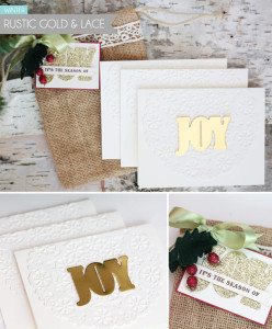 Clear & Simple Stamps Style Watch: Winter Burlap Bag | Damask Love Blog