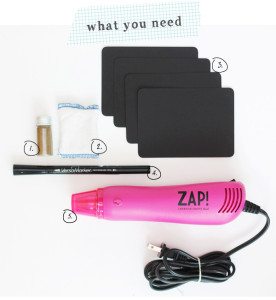 Handwritten Embossed Notecards: Supplies | Damask Love Blog