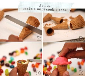 DIY Sugar Cookie Ice Cream Cones | Damask Love Blog