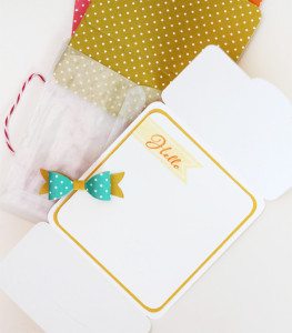 Style Watch: Easy Two Toned Die Cut Bows | Damask Love Blog