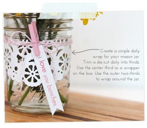 Clear & Simple Stamps Mother's Day Doilies | Damask Love Blog