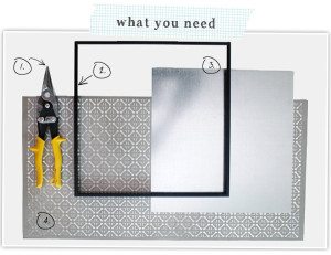 Corral the Chaos: Magnetic Embellishment Board | Damask Love Blog