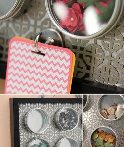 Corral the Chaos: Magnetic Embellishment Board | Damask Love Blog