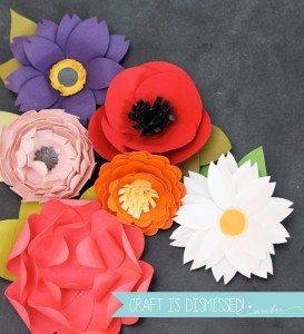 Easy Paper Punch Flowers | Damask Love Blog