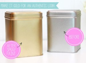 DIY Vintage Tea Tins | Damask Love Blog