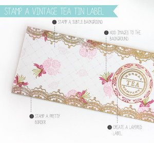 DIY Vintage Tea Tins | Damask Love Blog