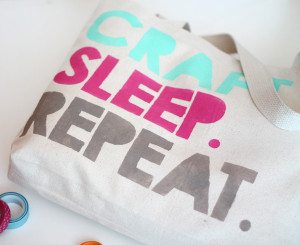 DIY Freezer Paper Tote | Damask Love Blog