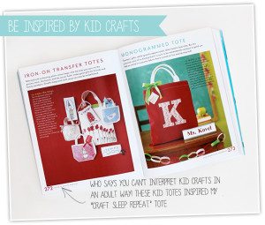 DIY Freezer Paper Tote | Damask Love Blog