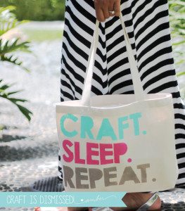 DIY Freezer Paper Tote | Damask Love Blog