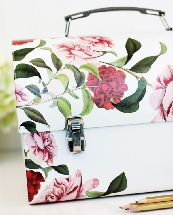 Decoupage Lunch Box Stationery Kit | Damask Love Blog