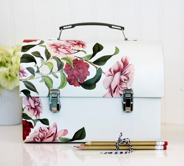 Decoupage Lunch Box Stationery Kit | Damask Love Blog