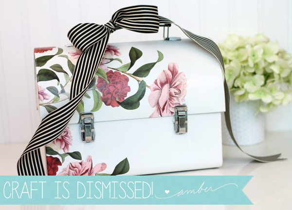 Decoupage Lunch Box Stationery Kit | Damask Love Blog