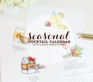 Seasonal Cocktail Calendar | Damask Love Blog