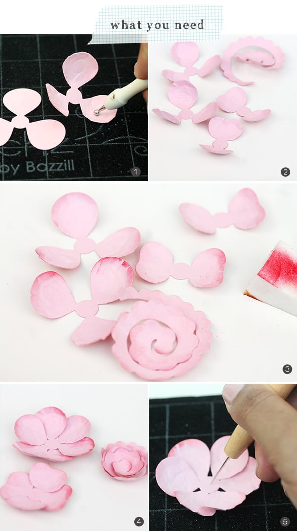 Gold Bow Stationery | Damask Love Blog